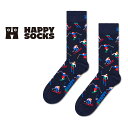 Happy Socks ハッピーソックス Skiing （ スキー ）クルー丈 ソックス 靴下 ユニセックス メンズ ＆ レディース プレゼント 無料ラッピング ギフト 10231174