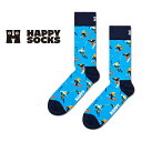 セール！30％OFF Happy Socks ハッピーソックス Skiing （ スキー ）クルー丈 ソックス 靴下 ユニセックス メンズ ＆ レディース プレゼント 無料ラッピング ギフト 10231182