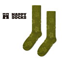 Happy Socks ハッピーソックス Fluffy Flower ( フラッフィー フラワー )クルー丈 ソックス 靴下 ユニセックス メンズ & レディー...
