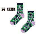 Happy Socks ハッピーソックス Arielle( アリエル ) HYSTERIA ヒステリア クルー丈 ソックス ユニセックス 靴下 レディース 10...