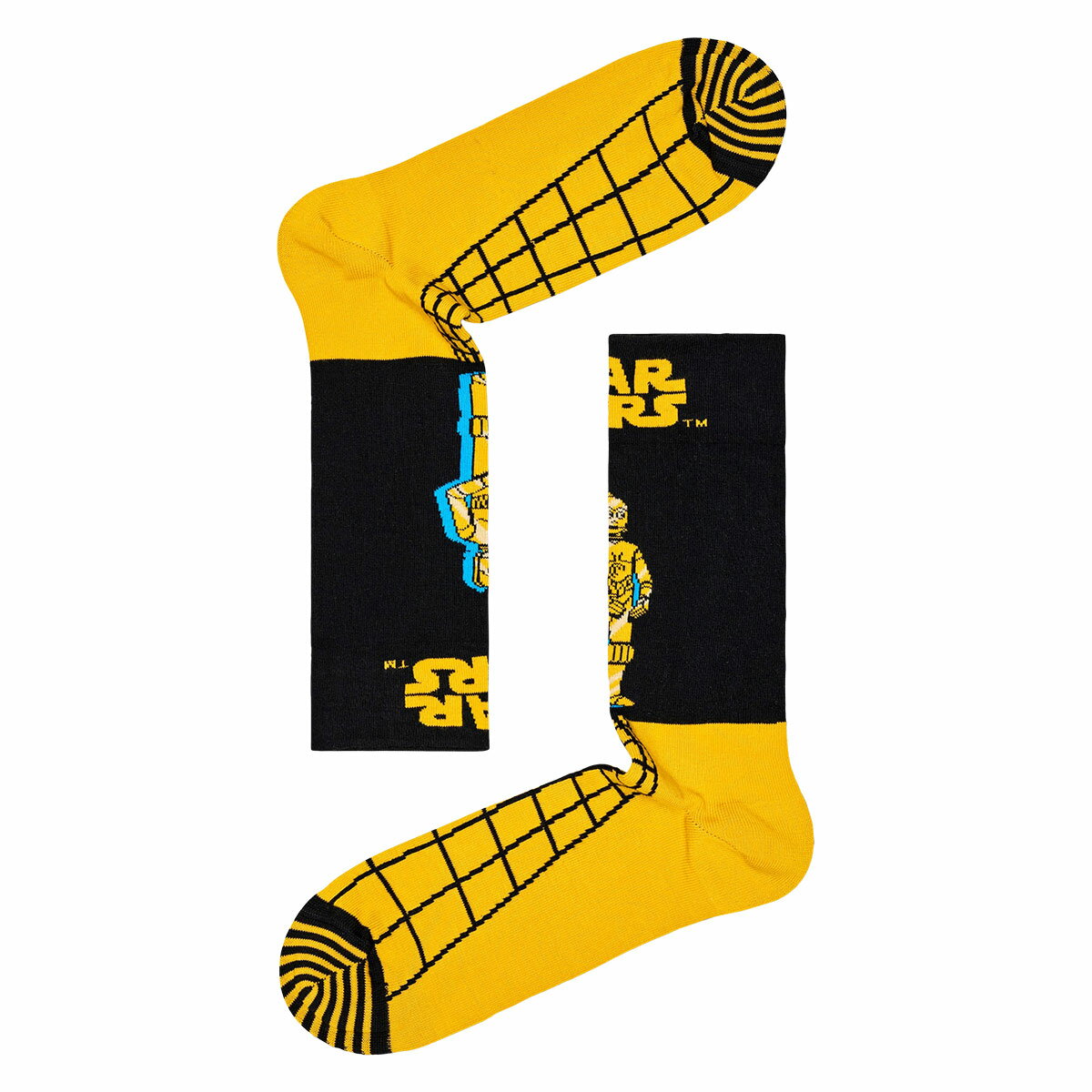 Happy Socks ハッピーソックス 【Limited】 Happy Socks×Star Wars (スターウォーズ) C-3PO Sock シースリーピーオー…