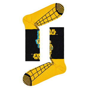 Happy Socks ϥåԡå Limited Happy SocksStar Wars () C-3PO Sock ꡼ԡ 롼 å  ˥å   ǥ ץ쥼 ̵åԥ ե 14231012