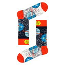 ハッピーソックス メンズ Happy Socks ハッピーソックス 【Limited】 Happy Socks×Star Wars (スターウォーズ) Death Star デス・スター クルー丈 ソックス 靴下 ユニセックス メンズ ＆ レディース プレゼント 無料ラッピング ギフト 14231016