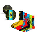 Happy Socks ハッピーソックス 【Limited】 Happy Socks×Star Wars (スターウォーズ) 6-Pack Gift Set G...
