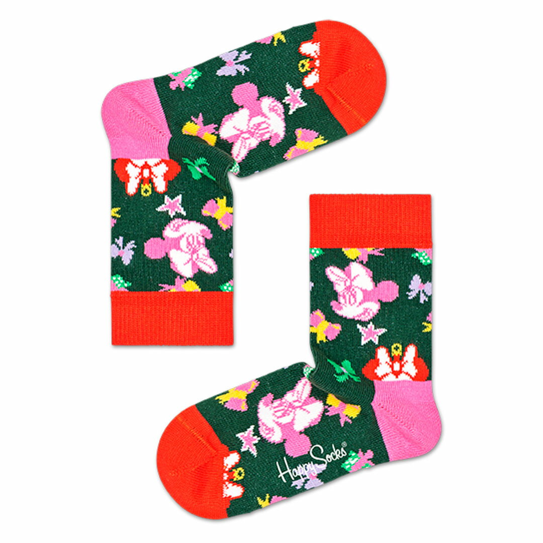 セール！41％OFF Happy Socks ハッピーソックス 【Limited】Happy Socks × Disney ( ディズニー ) Happy Minnie Sock…