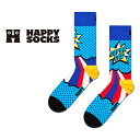 Happy Socks ハッピーソックス Super Dad( スーパーダッド ) クルー丈 ソックス ユニセックス メンズ & レディース プレゼント 無料ラ...
