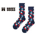 Happy Socks ハッピーソックス Holiday Shopping ( ホリデー ショッピング ) クルー丈 ソックス ユニセックス メンズ & レディ...