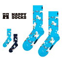 Happy Socks ハッピーソックス Lamb( ラム ) クルー丈 ソックス ユニセックス メンズ & レディース プレゼント 無料ラッピング ギフト 1...