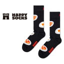 Happy Socks ハッピーソックス Breakfast( ブレックファースト ) クルー丈 ソックス ユニセックス メンズ & レディース プレゼント 無料ラッピング ギフト 10240332