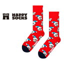 Happy Socks ハッピーソックス Holiday Doggo ( ホリデードッグ ) クルー丈 ソックス ユニセックス メンズ & レディース プレゼン...