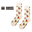 Happy Socks ハッピーソックス Hot Chili( ホットチル ) クルー丈 ソックス ユニセックス メンズ & レディース プレゼント 無料ラッピ...
