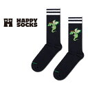 Happy Socks ハッピーソックス Dragon Sneaker( ドラゴン ) クルー丈 スポーツ ソックス ユニセックス メンズ & レディース プレ...