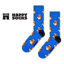 Happy Socks ハッピーソックス Fox ( フォックス ) クルー丈 ソックス ユニセックス メンズ & レディース プレゼント 無料ラッピング ギフ...