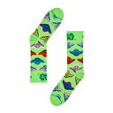 Happy Socks ハッピーソックス 【Limited】 Happy Socks×Star Wars (スターウォーズ) Yoda ヨーダ クルー丈 ソック...