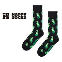 セール！30％OFF Happy Socks ハッピーソックス Inflatable Dino ( インフレータブル ディノ ) 恐竜 クルー丈 ソックス 靴下 ユニセックス メンズ ＆ レディース プレゼント 無料ラッピング ギフト 10240059