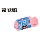 Happy Socks ハッピーソックス Dizzy No Show Sock ( ディジー ノー ショウ )( 目が回る )スニーカー丈 ソックス 靴下 紳士...