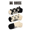 Happy Socks ハッピーソックス Pets CAT & DOGS ( キャット ＆ ドッグ ) スニーカー丈 ソックス 靴下 ユニセックス メンズ ＆ レディース プレゼント 無料ラッピング ギフト 10240117