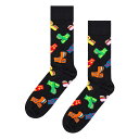 Happy Socks ハッピーソックス【Limited】Happy Socks × Elton John ( エルトン ジョン ) Disco Shoes ( ディスコシューズ ) クルー丈 ソックス 靴下 ユニセックス メンズ & レディース プレゼント 無料ラッピング ギフト 14240029 父の日(4)