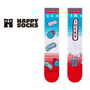 Happy Socks ハッピーソックス Lucky ( ラッキー ) クルー丈 ソックス ユニセックス メンズ & レディス プレゼント 無料ラッピング ギフ...