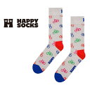 Happy Socks ハッピーソックス Bike ( バイク ) クルー丈 ソックス ユニセックス メンズ & レディス プレゼント 無料ラッピング ギフト ...