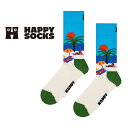 Happy Socks ハッピーソックス Beach ( ビーチ ) クルー丈 ソックス ユニセックス メンズ & レディース プレゼント 無料ラッピング ギフ...