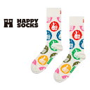 Happy Socks ハッピーソックス Thumbs Up ( サムズアップ ) クルー丈 ソックス ユニセックス メンズ & レディース プレゼント 無料ラ...