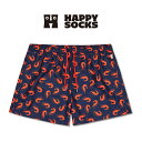 Happy Socks ハッピーソックス Shrimpy Swim Shorts( シュリンピー )水着 スイムショーツ ショートパンツ メンズ 15233002