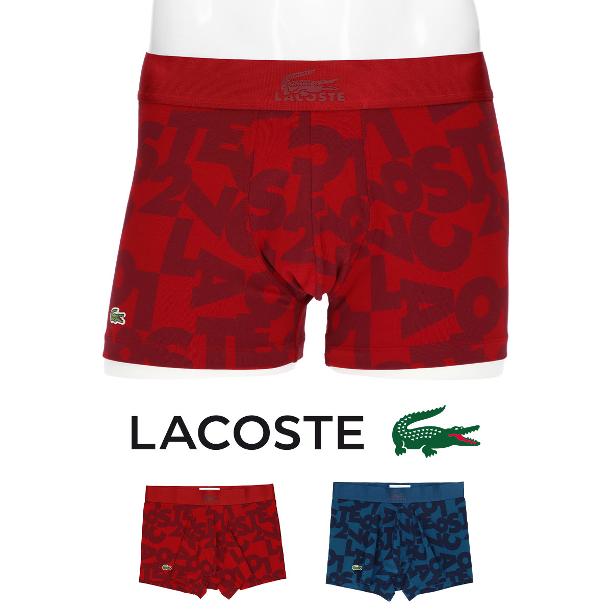 LACOSTE ラコステ LACOSTE ラコステ GRAPHIC TRUNK グラフィック トランク ボクサーパンツ EUサイズ 男性 メンズ プレゼント 贈答 ギフト 公式ショップ 正規ライセンス商品 53117624