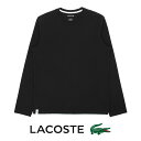 セール！40％OFF セール！LACOSTE ラコステ CORE ESSENTIALS T-SHIRTS コアエッセンシャル クルーネック 長袖 Tシャツ ラウンジウェア EUサイズ 男性 メンズ プレゼント ギフト 正規ライセンス商品 ブランド 53129979