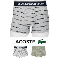 LACOSTEラコステCOTTONTRUNKグラフィカルネームロゴコットンボクサーパンツ前閉じ日本サイズ男性メンズプレゼント贈答ギフト53135989公式ショップ正規ライセンス商品のポイント対象リンク