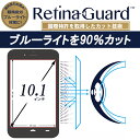 RetinaGuard　フリーカット　10.1インチ(横27　X　縦19　cm)　ブルーライト90%カット　保護フィルム　国際特許　液晶保護フィルム　保護シート...