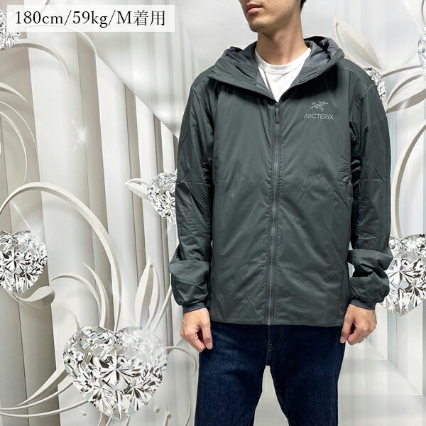 【タイムセール★返品交換不可】ARC'TERYX アークテリクス ナイロンジャケット 24108 Atom LT Hoody Jacket Glitch フーディー アトム LT メンズ