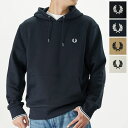 [予告★全品10倍ポイント 要エントリー 4/24 20時～]FRED PERRY フレッドペリー スウェットパーカー M2643 TIPPED HOODED SWEATSHIRT メンズ プルオーバー