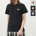 MAISON KITSUNE メゾンキツネ 半袖Tシャツ AW00103KJ0005 レディース カットソー フォックスヘッド