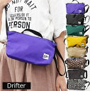 【クーポンSale★5/20迄】DRIFTER ドリフター ショルダーバッグ UTILITY PACK DFV1740 V1740 ユーティリティーパック ポシ...