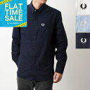 【GW限定★FLAT TIME SALE対象】FRED PERRY フレッドペリー 長袖 シャツ Oxford Shirt M5516 メンズ オックスフォード...