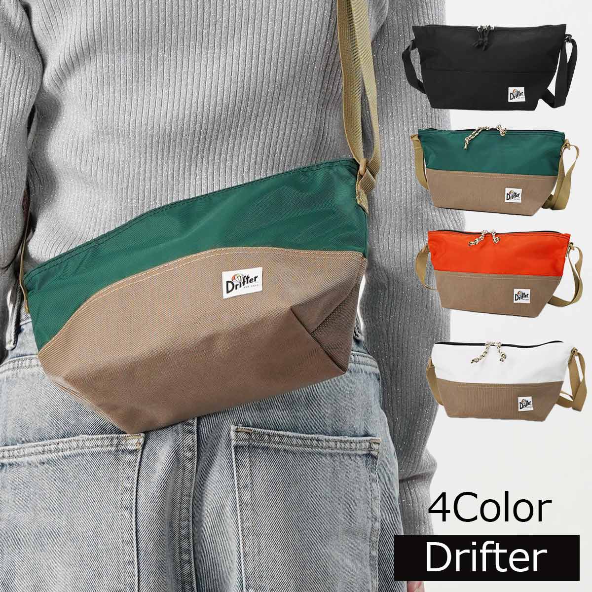 ドリフター ショルダーバッグ メンズ [10倍ポイント対象商品]DRIFTER ドリフター ショルダーバッグ DFV1265 ARE WAY POUCH S レディース アーウェイ ポーチ エス[po_ten]