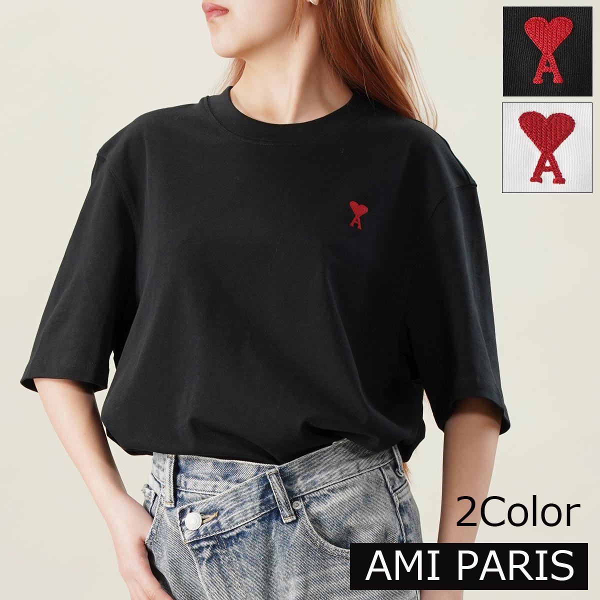 楽天市場】ami paris tシャツ(サイズ(S/M/L)M)(Tシャツ 楽天市場】ami paris tシャツ(サイズ(S/M/L)M)(Tシャツ
