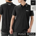 ヒューゴ・ボス ポロシャツ メンズ HUGO BOSS ヒューゴボスグリーン 半袖ポロシャツ Paul Pro 50506203 メンズ スリムフィット ストレッチ スポーツウェア