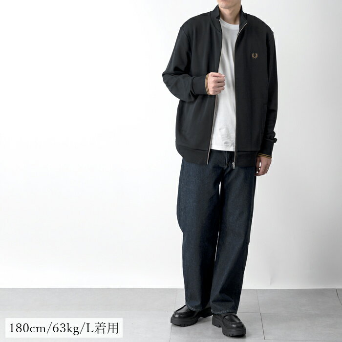 FRED PERRY フレッドペリー ジップ スウェットシャツ ZIP THROUGH SWEATSHIRT J1327 メンズ ジップスル フルジップ