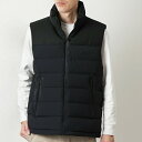 【GW限定★FLAT TIME SALE対象】MACKAGE マッカージュ ダウンベスト BOBBIE-CITY メンズ スタンドカラー ロゴ 切替