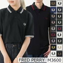 FRED PERRY フレッドペリー 半袖ポロシャツ M3600 レディース 鹿の子 TWIN TIPPED FRED PERRY SHIRTS ツイン ティッ...