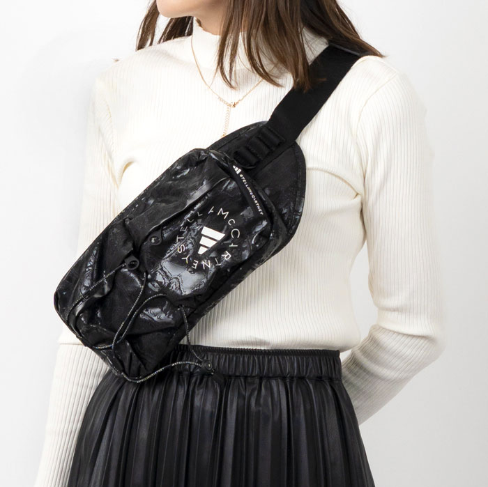 adidas by STELLA McCARTNEY アディダス ステラマッカートニー ボディバッグ JY4201 BLACK レディース ..