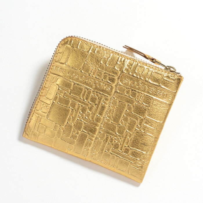 COMME des GARCONS コムデギャルソン ミニ財布 コインケース SA3100EG GOLD メンズ...