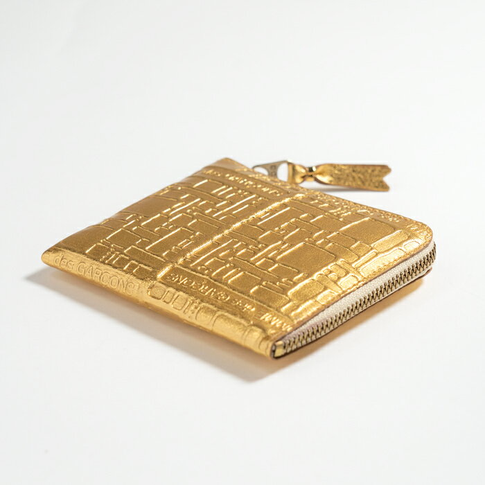 COMME des GARCONS コムデギャルソン ミニ財布 コインケース SA3100EG GOLD メンズ...