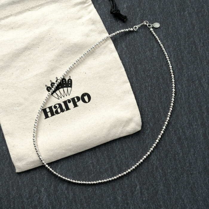 HARPO アルポ ハルポ ネックレス Boule Disc Necklace 18inch 3mm レディース 45cm 18inch 3mm Navajo round and saucer ボールディスク ネックレス アクセサリー ジュエリー ナバホパール シルバー