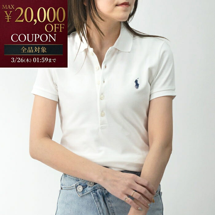 【MAX2万円OFF★クーポンSALE】POLO Ralph Lauren ポロラルフローレン 半袖 ポロシャツ 211870245 レディース 半袖 鹿の子 ポニー ロゴ 刺繍