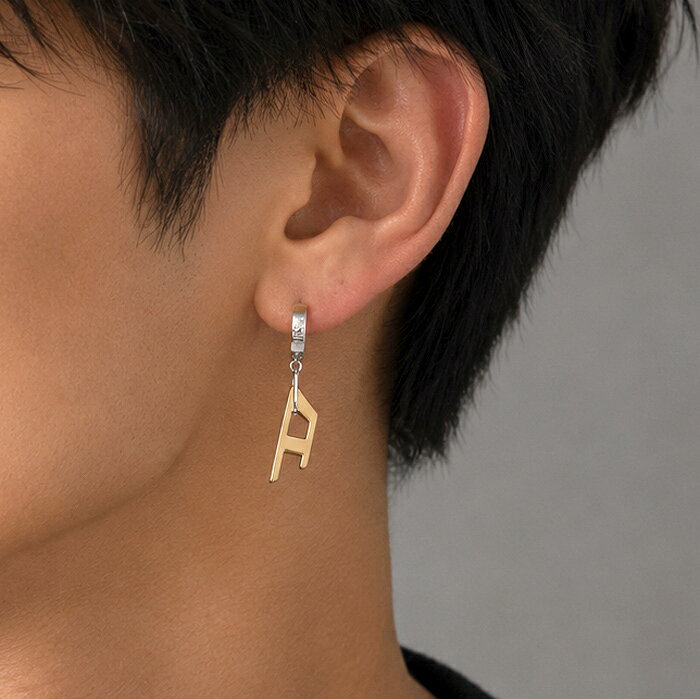 DIESEL ディーゼル ピアス DX1419931 片耳用 シングル メンズ レディース フープピ...