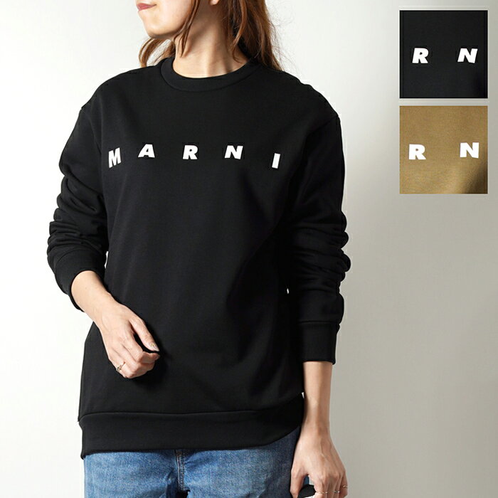 MARNI KIDS マルニキッズ【大人もOK】ロゴスウェット トレーナー M01612 M00V0 レディース キッズ ガールズ クルーネック
