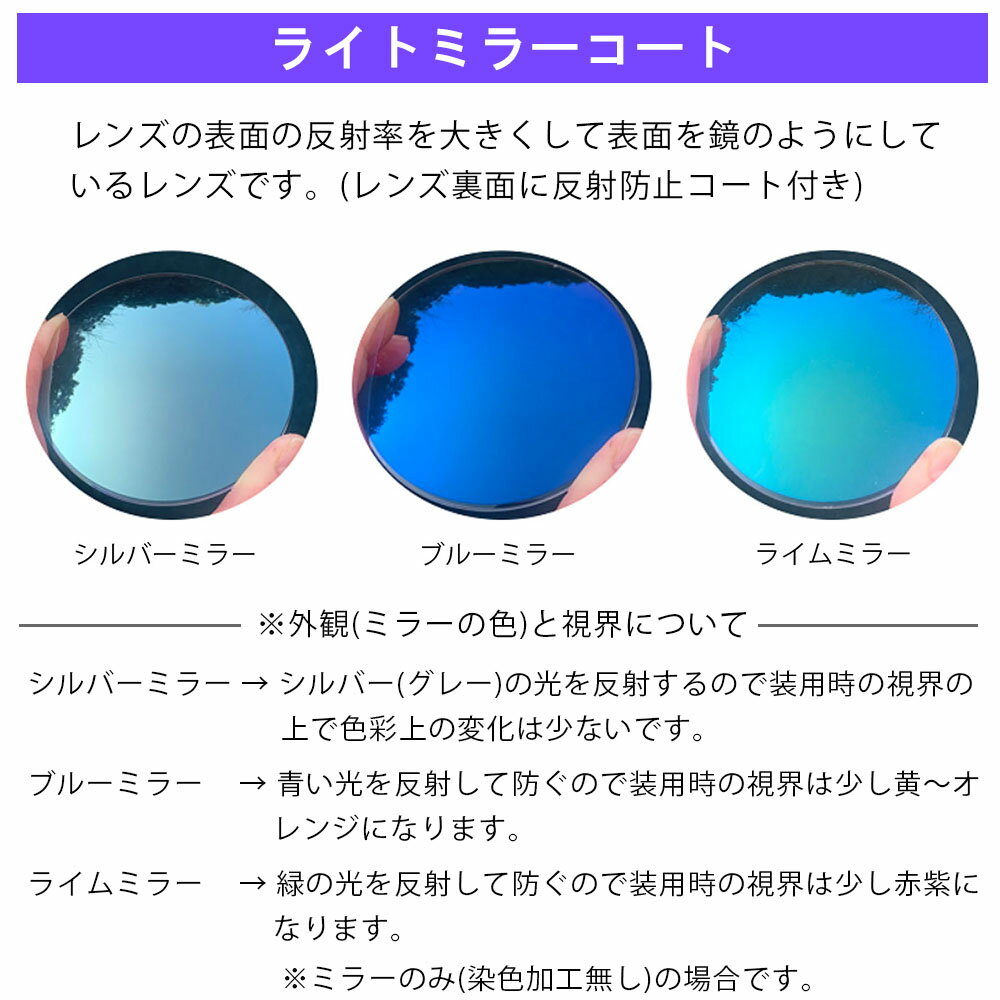【メガネレンズ交換】乱視対策内面非球面東海光学 ベルーナ HX-ST/JX-ST ライトミラーコートTOKAI BELNA ST Light Mirror